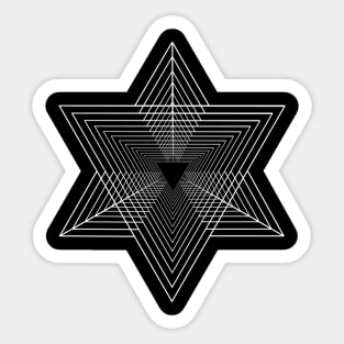 Graphic - Geometric - Triangle Sticker